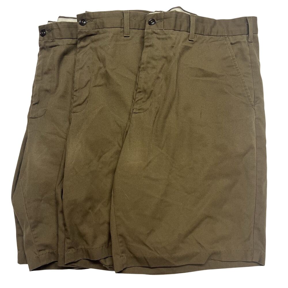 Lot Of 3 UPS Brown Uniform‎ Work Shorts Size 40 WearGuard Delivery Driver